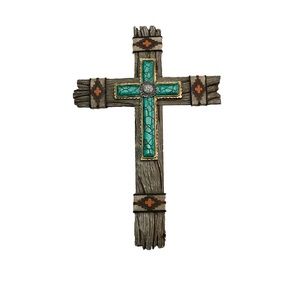 Southwest Turquoise Wall Cross